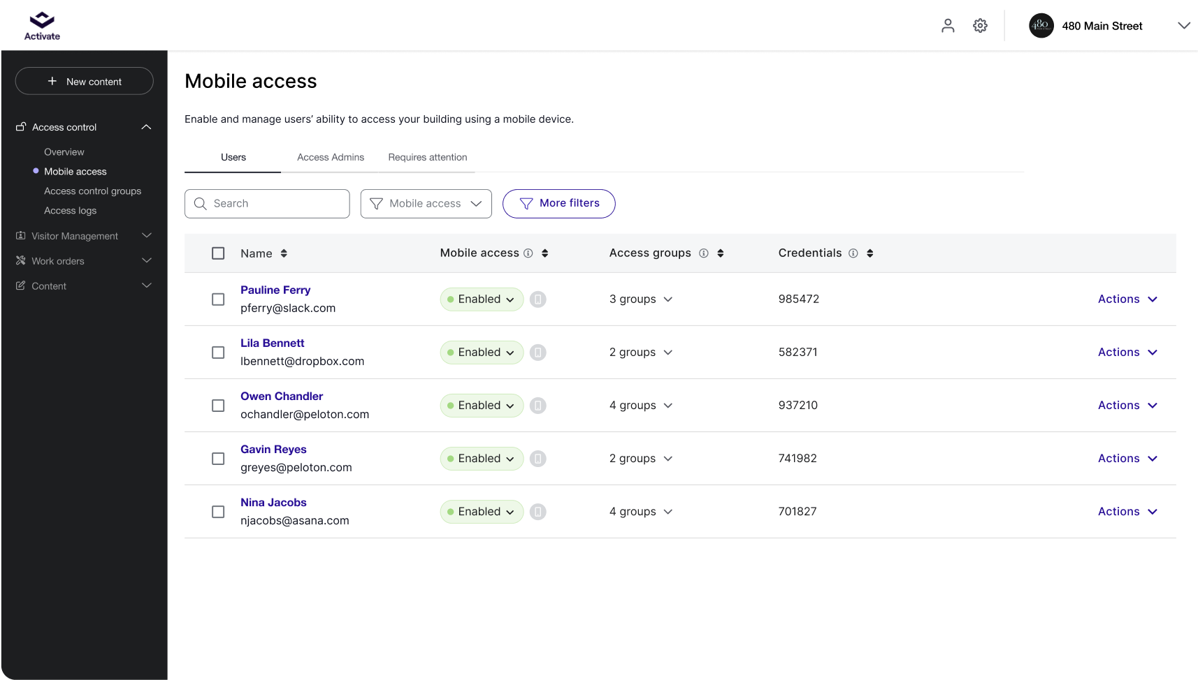 Access Management
